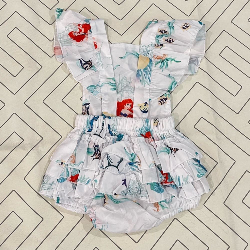 Little Mermaid Ruffle Bubble - Picture 2 of 7